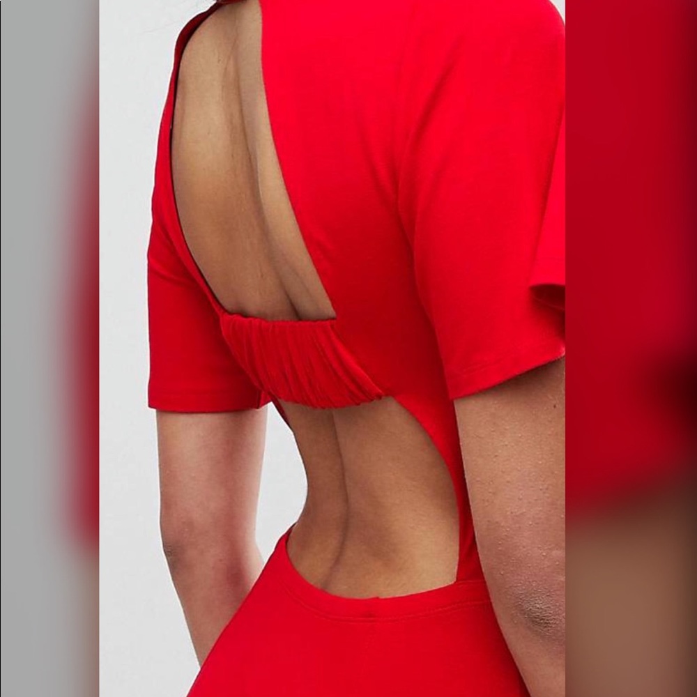 Sexy ASOS red maxi dress